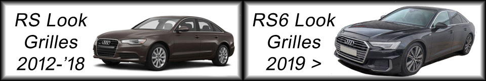 click and view audi a6 s6 grille styling options navigation link audi a6 grilles