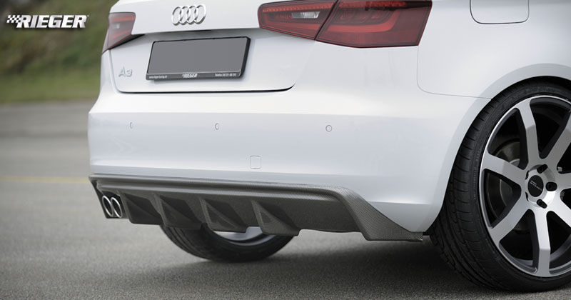 image audi A3 8V rear bumper insert