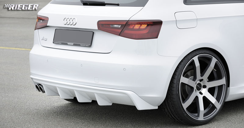 image audi A3 8V rear bumper insert