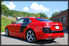 audi hofele V10 look a5 s5 rear bumper