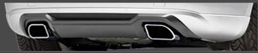 caractere audi q5 valence exhaust option - twin sports tips muffler