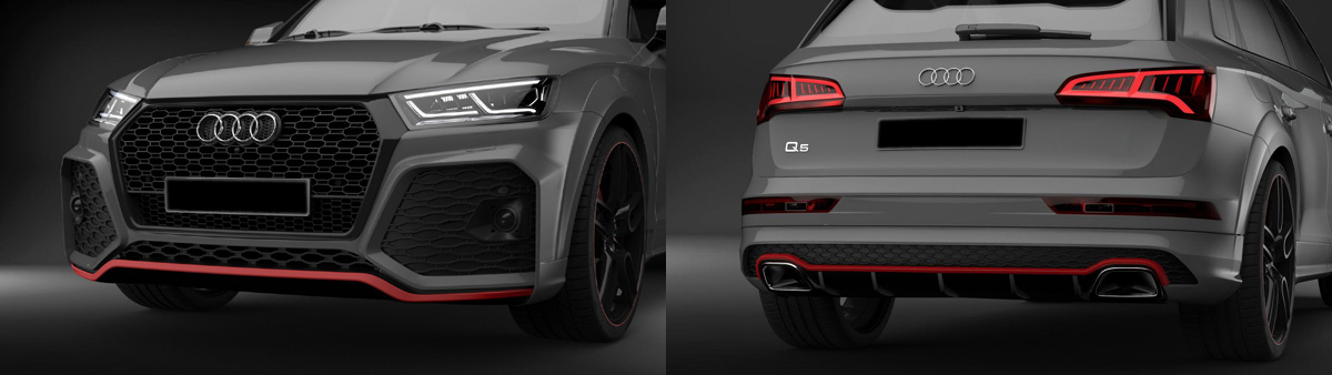 complete q5 styling - front and rear
