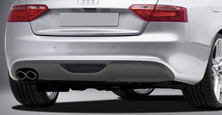 rear valence exhaust option twintips left