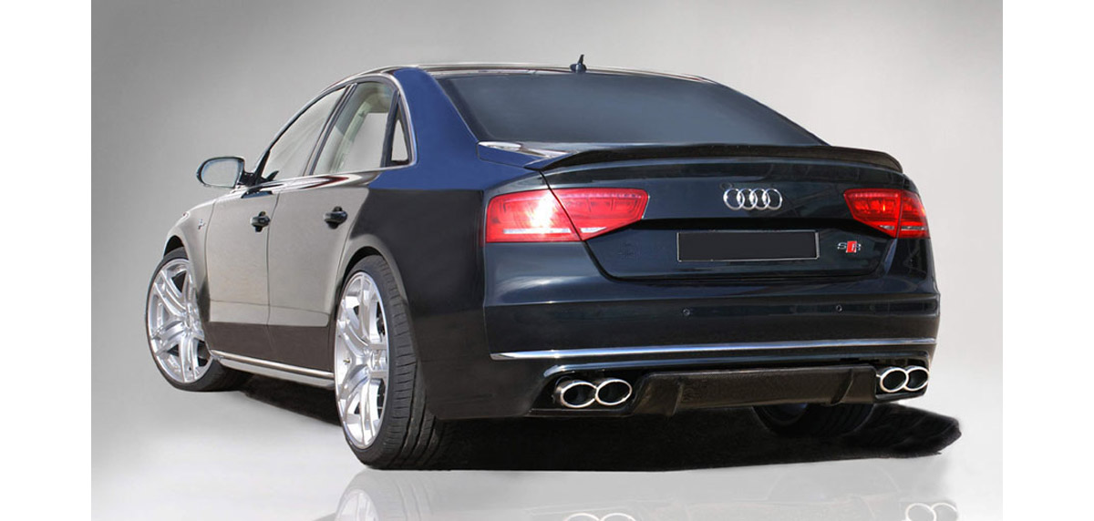 image - rear view of Audi A8 D4 bodykit by Hofele