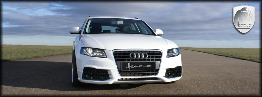 hofele front bumper modifications for audi a4 b8