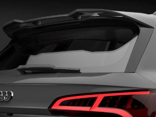 q5 2018 roof spoiler