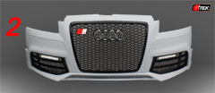 OEM corner grilles with LED's