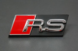 image RS badge with backplate