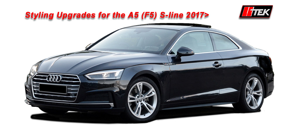 click and view details on facelift body kits for audi a5 image link to rieger facelift a5