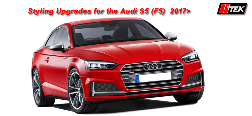 click and view details on facelift body kits for audi a5 image link to rieger facelift a5