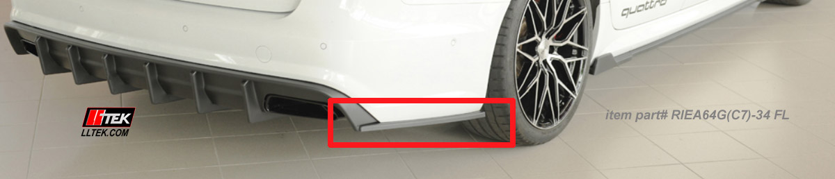 rear skirt extension trim