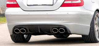Part# RIEMBCLKW209-08 CAR Rear Valence Carbon Fiber Look Part# RIEMBCLKW209-08 CAR Rear Valence Carbon Fiber Look