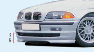 rieger e46 sedan front spoiler