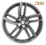 polished face on matte anthracite fine polished face