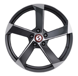 anthracite wheel with polished face eta beta anthracite wheel