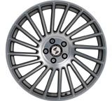 venti-r anthracite wheel with polished face eta beta anthracite wheel