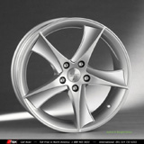 silver matte eta beta wheel matte silver