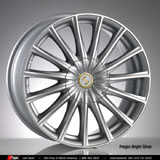 pregio bright silver eta beta wheel model pregio