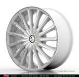 polished white pregio wheel eta beta white wheel with polished face