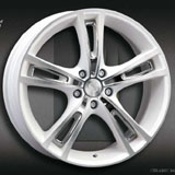 matte white wheel polished plus inlays matte white polished face