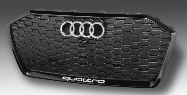 track inspired demeanor rs6 grille