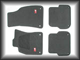 3-D Custom Manufactured Floor Mats for the A6 C6 Sedan