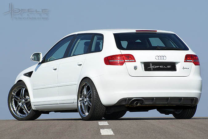 Image - Overall perspective of Audi A3 8P Sportback by Hofele