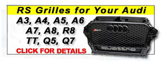 image link to aftermarket grills for audi