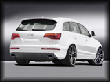 Rear View of Caratere body kit styling for the facelift Audi Q7