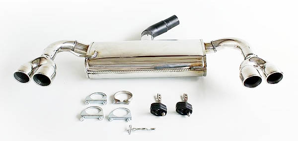 image - Quad tip sport muffler - SportBack fitment