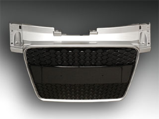 image rs mesh grille for TT with silver frame