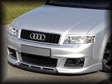 New RS4plus Bumper - part# RIEA48E-33 Front Bumper detail showing CarbonLook Splitter