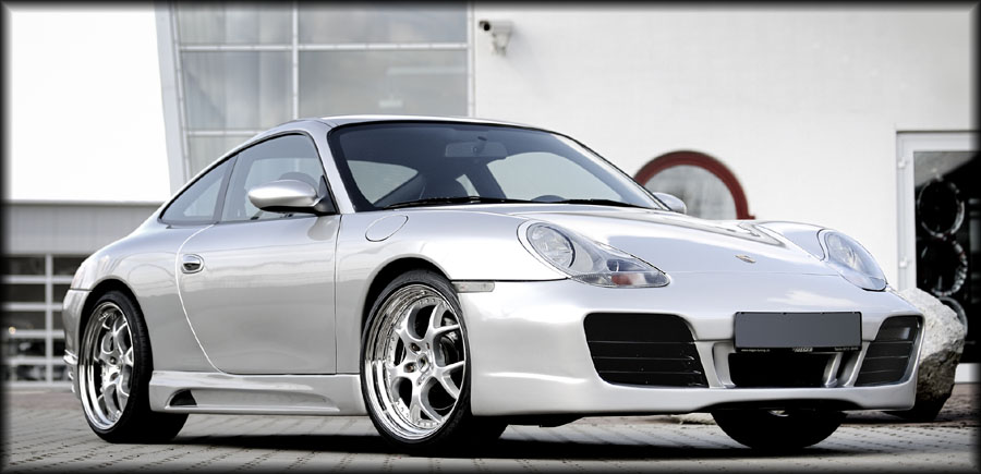 image - rieger body kit for porsche 996