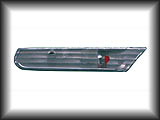 Krystal Clear Black Side Marker LED Look - 1997 and on