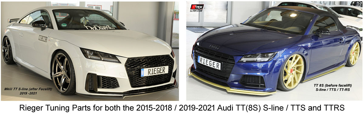 Audi tt shop 8s body kit