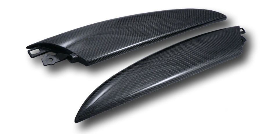 carbon fiber cabin door trims - Audi R8