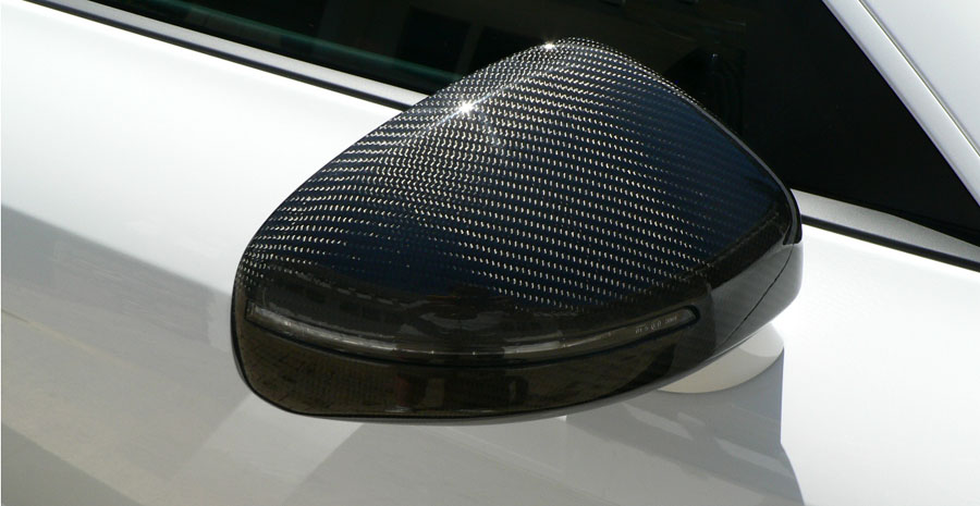 carbon fiber passenger mirror - Audi R8