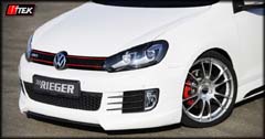 rieger golf vi gti front detail