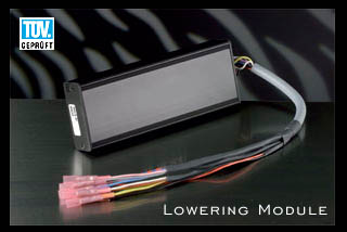 Tieferlegung-elektrisch :: TUV approved lowering module_xy