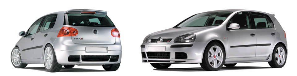 h-line bodykit styling for the volkswagen golf v