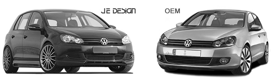 pint Druipend Doe mijn best VW Golf VI Body Kit Styling and Performance Tuning Parts by JE DESIGN