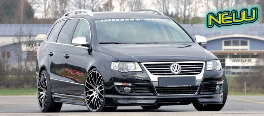 image - Rieger Passat 3C B6 body kit styling front