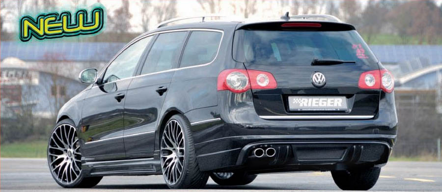 image - Rieger Passat 3C B6 body kit styling rear