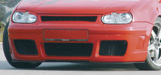 side vented front bumper