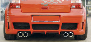 rs4 rear bumper vented